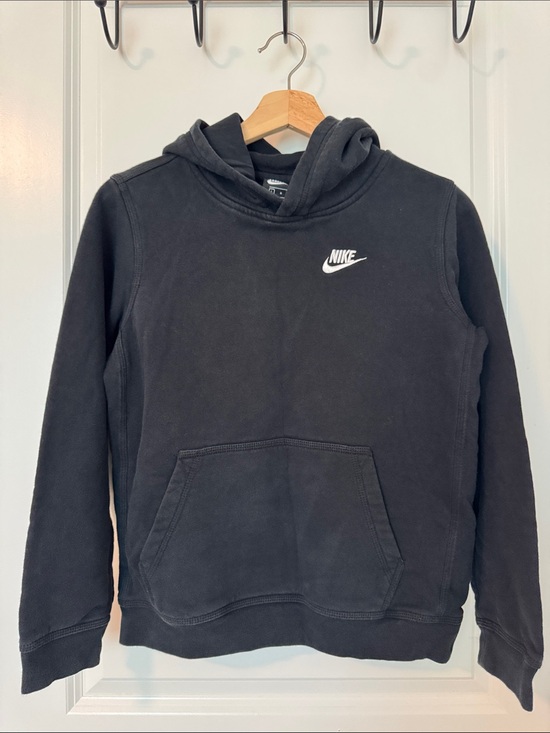 Nike Other - Nike Black Hoodie with White Logo